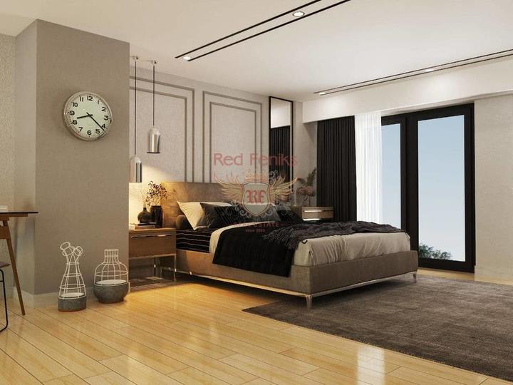 3-комнатные двухуровневые апартаменты 81,6 м² в 100 метрах от пляжа, Квартира в Кирения Северный Кипр