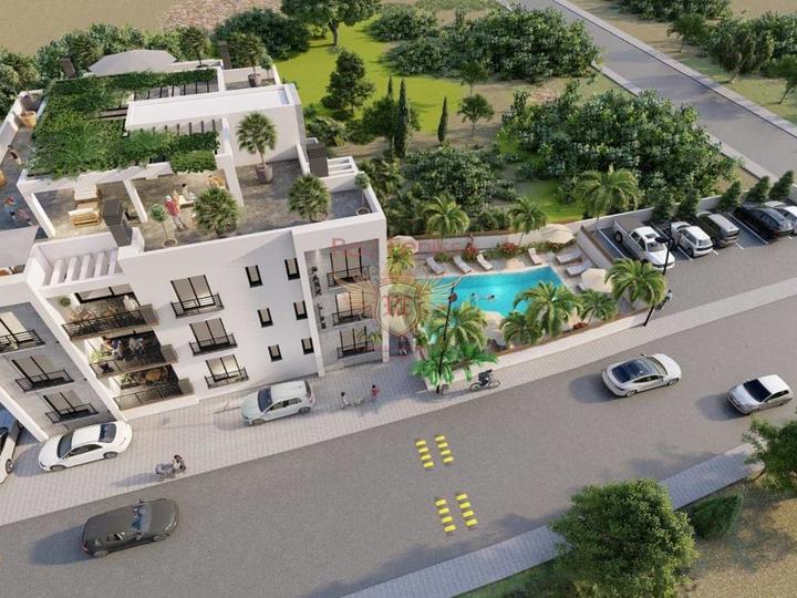 Квартира 2+1 (83 м²) в новом комплексе в Алсанджаке, Квартира в Кирения Северный Кипр