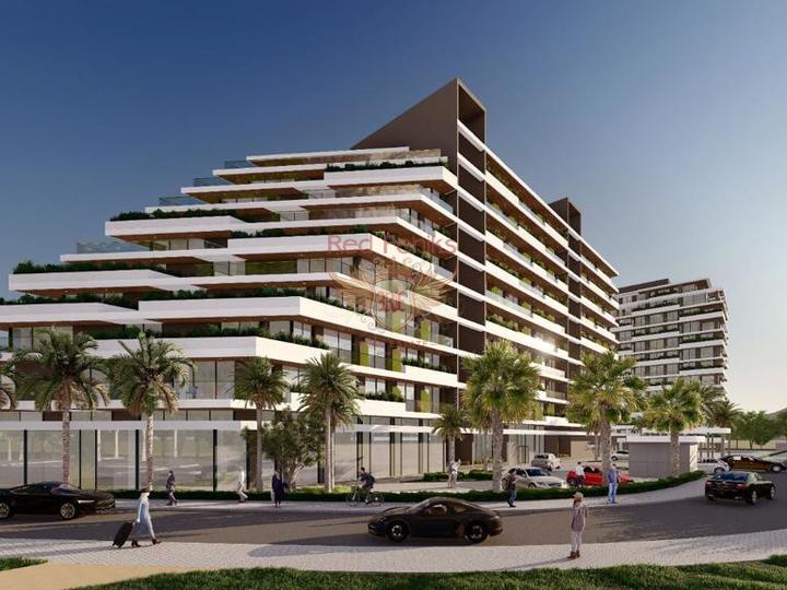 The complex is located in the most prestigious, beautiful and actively developing area of Northern Cyprus - Long Beach.