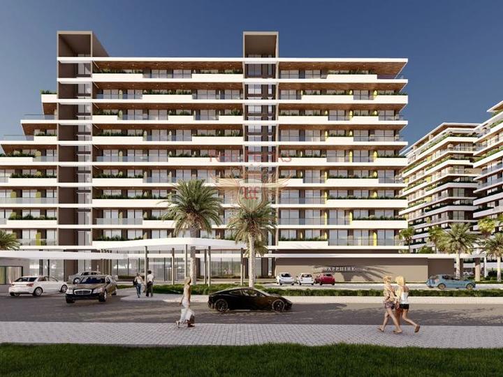 A5-S001 Апартаменты в комплексе на побережье Средиземного моря, Квартира в Фамагуста Северный Кипр